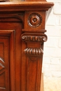 Henri II style Display cabinet in Walnut, France 19th century