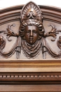 Henri II style Display cabinet in Walnut, France 19th century