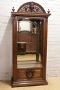 Henri II style Display cabinet in Walnut, France 19th century