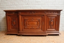 Henri II style sideboard in Walnut, France 19th century