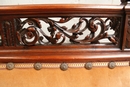Henri II style sofa in Walnut, France 19th century