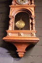 Henri II style Clock in Walnut, France 1900