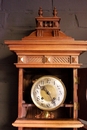 Henri II style Clock in Walnut, France 1900