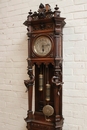 Henri II style  grandfather clock in Walnut, France 19th century