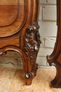 Louis XV style Bed in Walnut, France 19th century