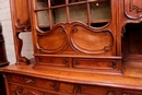 Louis XV style Cabinet in Walnut, France 19th century