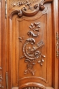 Louis XV style Cabinet in Walnut, France 19th century
