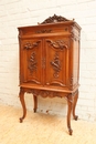 Louis XV style Cabinet in Walnut, France 19th century