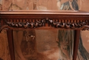 Louis XV style Display table in Walnut, France 19th century