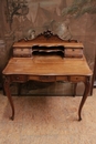 Louis XV style Desk table in Walnut, France 19th century