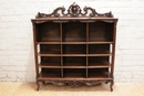 Louis XV style Bookcase in Walnut, France 19th century