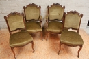 Louis XV style Seats in Walnut, France 19th century