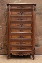 Louis XV style Secretary desk in Walnut, France 19th century