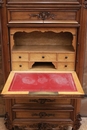 Louis XV style Secretary desk in Walnut, France 19th century