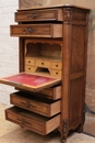 Louis XV style Secretary desk in Walnut, France 19th century