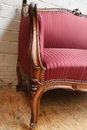 Louis XV style Sofa in Walnut, France 19th century