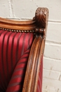 Louis XV style Sofa in Walnut, France 19th century