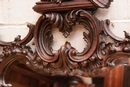 Louis XV style Mirror in Walnut, France 19th century