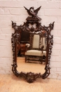 Louis XV style Mirror in Walnut, France 19th century