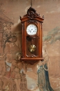 Louis XV style Clock in Walnut, France 19th century