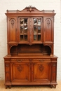 Louis XVI style Cabinet in Walnut, France 19th century