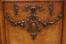 Louis XVI style Secretary desk in Walnut, France 19th century