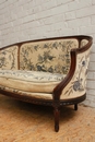 Louis XVI style Sofa in Walnut, France 19th century