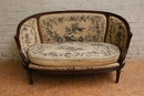 Louis XVI style Sofa in Walnut, France 19th century