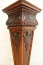 Regency style Pedestal in Walnut, France 19th century