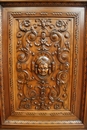 Renaissance style Bookcase in Walnut, France 19th century