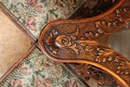 Renaissance style Arm chair in Walnut, France 19th century