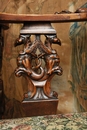 Renaissance style Arm chair in Walnut, France 19th century