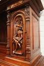 Renaissance style Cabinet in Walnut, France 19th century