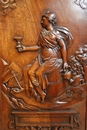Renaissance style Cabinet in Walnut, France 19th century