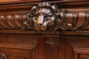 Renaissance style Cabinet in Walnut, France 19th century