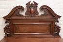 Renaissance style Cabinet in Walnut, France 19th century