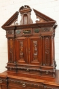 Renaissance style Cabinet in Walnut, France 19th century