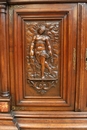 Renaissance style Cabinet in Walnut, France 19th century