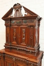 Renaissance style Cabinet in Walnut, France 19th century