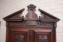 Renaissance style Cabinet in Walnut, France 19th century