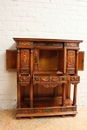 Renaissance style Cabinet in Walnut, France 19th century