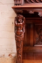 Renaissance style Cabinet in Walnut, France 19th century