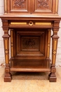 Renaissance style Cabinet in Walnut, France 19th century