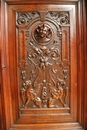 Renaissance style credenza in Walnut, France 19th century