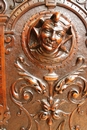 Renaissance style credenza in Walnut, France 19th century