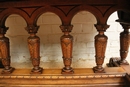 Renaissance style Desk in Walnut, France 19th century