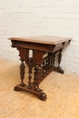 Renaissance style Desk table in Walnut, France 19th century