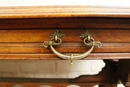 Renaissance style Desk table in Walnut, France 19th century