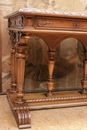 Renaissance style Desk table in Walnut, France 19th century