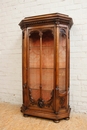 Renaissance style Display cabinet in Walnut, France 19th century